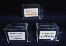 Para Caixas Promocionais veja mais em URNAS 